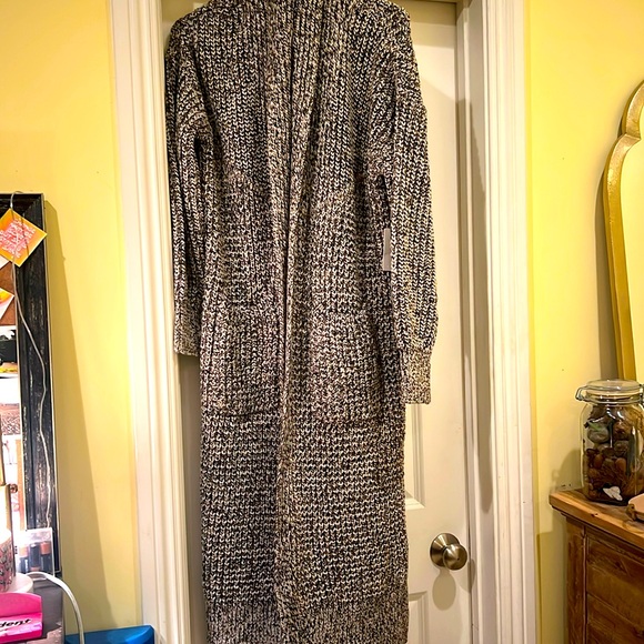 Lucky Brand Long Cardigan Medium - Picture 1 of 5